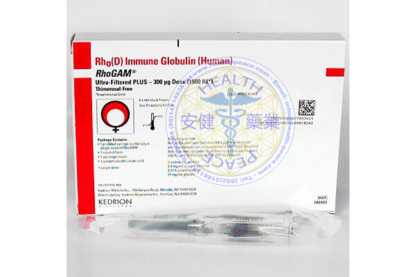 抗D免疫球蛋白（RhoGAM）熊猫血新药（Rh阴性血型）